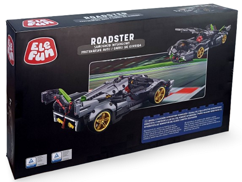 Klocki Elefun - Roadster Samochód wyścigowy 673001 zdjęcie 2