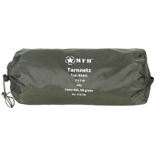 WOJSKOWA SIATKA MASKUJĄCA 2x3 m Basic oliwkowa na Arena.pl