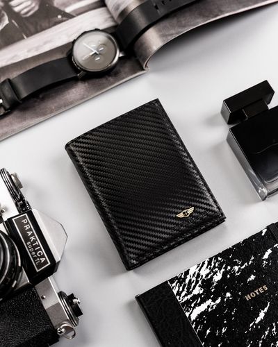 skórzany portfel męski o karbowanym wykończeniu - peterson na Arena.pl