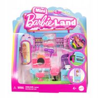 zestaw mattel barbie barbieland mini salonik fryzjerski i lalka
