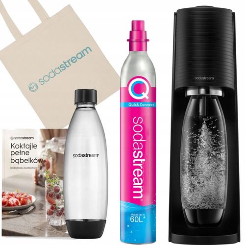 Saturator SodaStream Terra 1 butelka cylinder, Książka torba GRATIS na Arena.pl