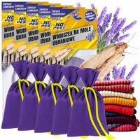 LAWENDOWY WORECZEK NA MOLE UBRANIOWE ODZIEŻOWE NO PEST x5 DŁUGIE