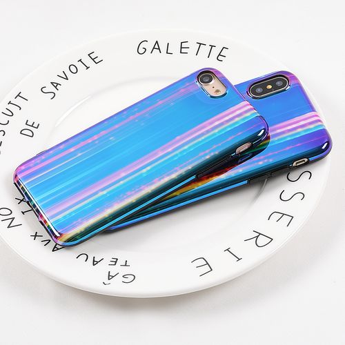 ETUI Case AURORA IPHONE 7 8 Hologram Blu-Ray Tęcza na Arena.pl