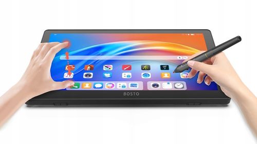 BOSTO A5 Tablet graficzny EKRANOWY 15,6" 2w1 ANDROID 15,6" DOTYK przenośny na Arena.pl