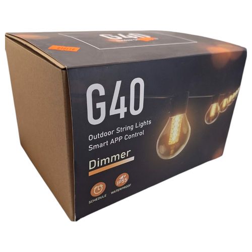 Girlanda świetlna lampki LED zewnętrzne 2000K 15m na Arena.pl