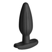 korek analny do elektrostymulacji silicone noir rocker butt plug medium