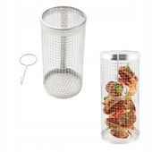 Kosz Do Grillowania Warzyw Grill 20cm TSG-182 Ruszt Siatka Obrotowa