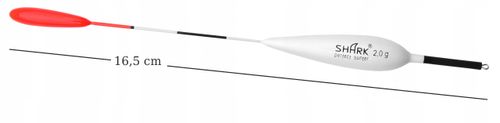 Spławik Przelotowy z BALSY SHARK Perfekt Hunter 2,0 g / 16,5 cm na Arena.pl