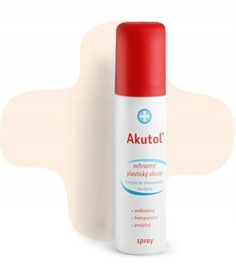 AKUTOL OPATRUNEK SPRAY DO OPATRYWANIA RAN 60 ML zdjęcie 2
