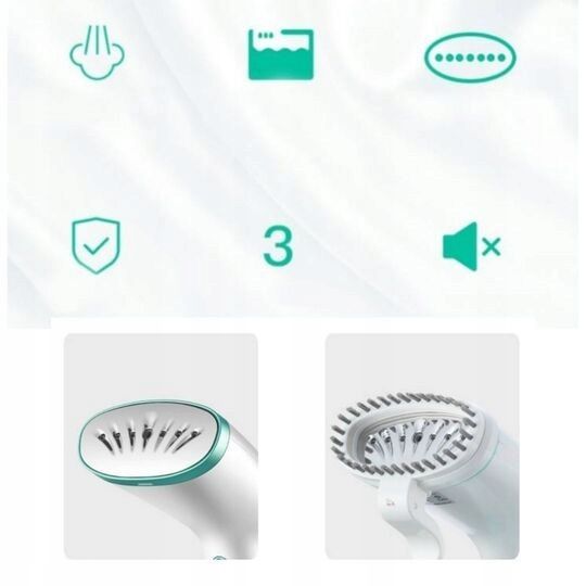 Parownica Do Ubrań Steamer Żelazko Parowe Parownica HY-128A zdjęcie 10