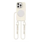 Etui Tech-Protect MagNecklace MagSafe na iPhone 16 Pro Max - beżowe