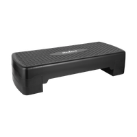 Step do aerobiku fitness 2 stopnie 68cm czarny Rebel stepper podest schodek