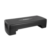 Step do aerobiku fitness 2 stopnie 68cm czarny Rebel stepper podest schodek