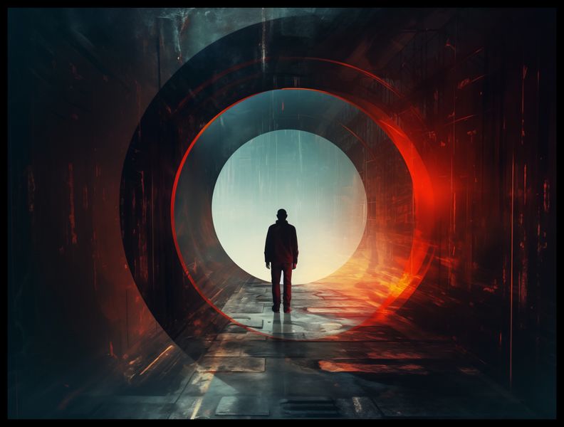 Plakat 80x60cm Portal do Świata zdjęcie 2