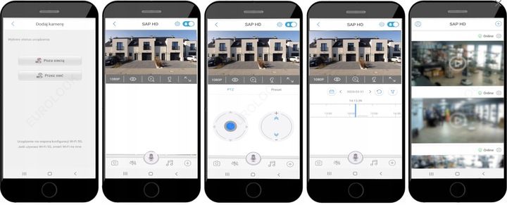 Zewnętrzna Kamera IP WIFI FULL HD 4x ZOOM Metalowa 3MPx Powiadomienia 1080p zdjęcie 5
