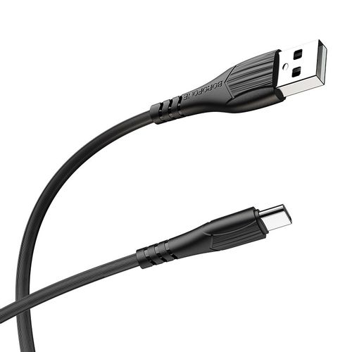 Borofone - kabel USB-A do USB-C 1m czarny na Arena.pl