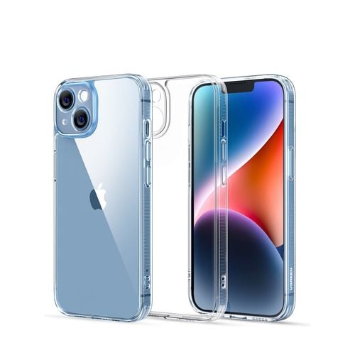 etui do iphone 14 plus z żelową ramką protective case przezroczyste na Arena.pl