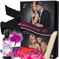 GRA EROTYCZNA LOVESTIM DLA PAR + ZABAWKI AKCESORIA