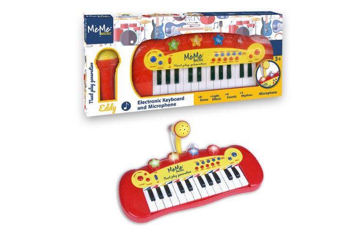 Meme keyboard elektron.z mikrofonem 21031 70208 zdjęcie 1