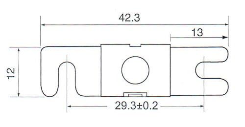 4464.1 BEZPIECZNIK AFC MINI-ANL 40A  ACV 30.3940-40 1SZT na Arena.pl