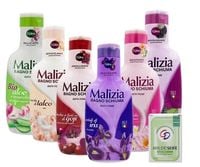 Malizia Zestaw 6 X Włoski Płyn Do Kąpieli + Gratis