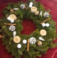 WIENIEC ŚWIĄTECZNY, ADWENTOWY, DEKORACJA NA STÓŁ