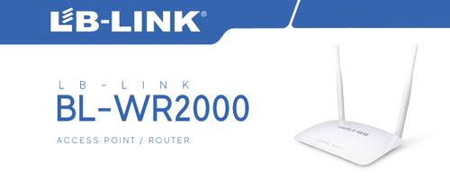 LB-LINK BL-WR2000 Router 300Mbps, 2x5dBi na Arena.pl