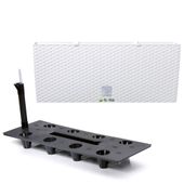 Donica skrzynka wkład nawadniający 25x60x24 cm biały