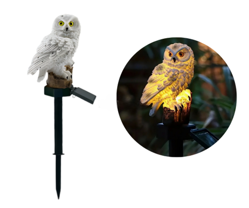 Lampa solarna sowa na Arena.pl