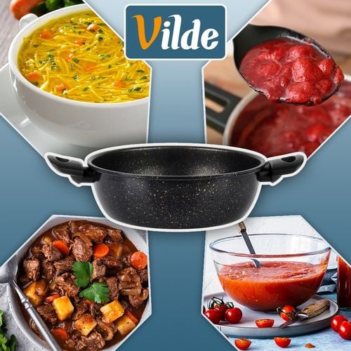 Garnek granitowy BASIC LINE 24 cm, 2,7 l na Arena.pl