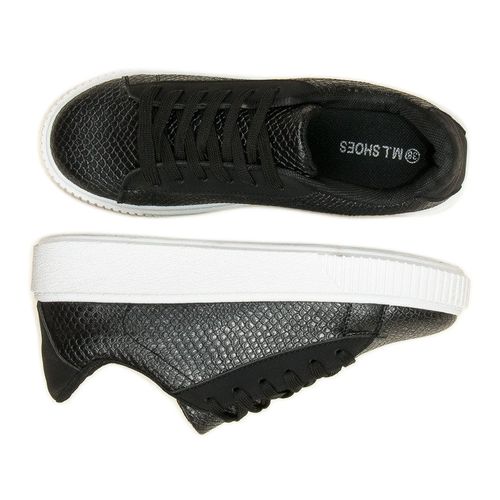 Czarne Trampki Snake Print r.41 na Arena.pl