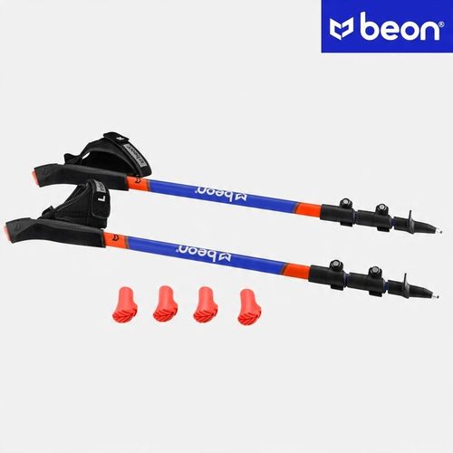 KIJKI NORDIC WALKING KIJE TELESKOPOWE Z WYPINANYMI RĘKAWICZKAMI REGULOWANE na Arena.pl