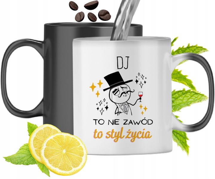 Dla Dja Kubek Magiczny Na Urodziny Prezent Z Nadrukiem Ze Zdjęciem zdjęcie 1