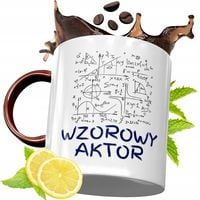 Kubek Bordowy Dla Aktora Na Urodziny Prezent Z Nadrukiem Ze Zdjęciem