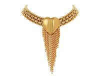 choker z sercem z łańcuszkami z kolekcji heart harmony (c23/zim/28/2au)