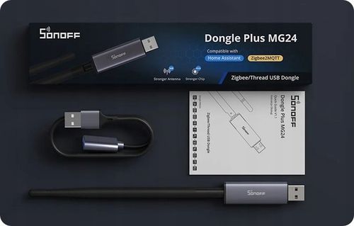 Bramka ZigBee SONOFF Dongle Plus MG24 Home Assistant, openHAB, Zigbee2MQTT na Arena.pl