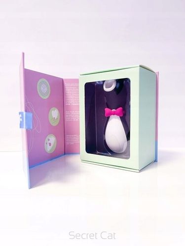 Wibrator Pingwinek Stymulator Satisfyer Pro Penguin czarno-biały na Arena.pl