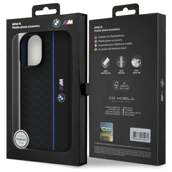 Etui BMW do iPhone 16 6.1"", Czarny MagSafe zdjęcie 8