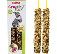 ZOLUX Kolba CRUNCHY STICK przysmak królika gryzoni MARCHEW BURAK 115g 2 szt