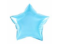 Balon foliowy gwiazda, niebieska, 45 cm (18 cali) [balon na hel]