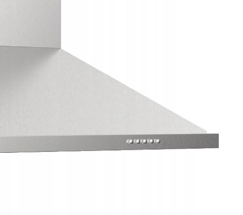 OKAP KUCHENNY 60cm KOMINOWY ŚCIENNY STAL LED KOMIN na Arena.pl