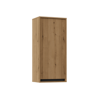 Nowoczesna Szafka Wisząca Ryflowana 45 cm Dąb Evoke KOSAKA LP - 2 Kolory