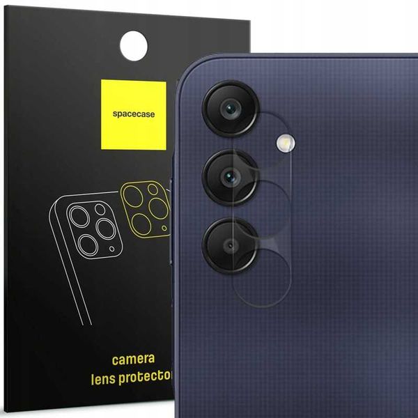 Spacecase Camera Glass Galaxy A15 4G / 5G Black zdjęcie 1