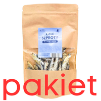 3x liofilizowane szprotki 80g dla psa i kota źródło kwasów omega 3 D B6 B12