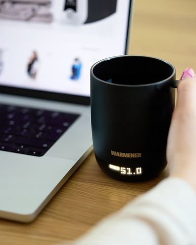 Kubek Podgrzewany SMART Podgrzewacz do Kawy Herbaty Biura USB na PREZENT na Arena.pl