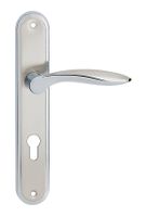 KLAMKA DRZWIOWA BLANKA 72MM WKŁADKA KOLOR CHROM