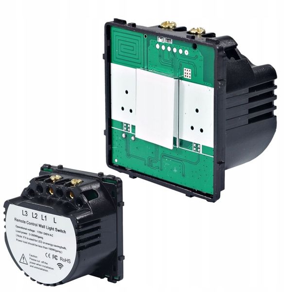 MODUŁ WŁĄCZNIK DOTYKOWY POJEDYNCZY KABLOWY WKŁAD PANEL zdjęcie 1