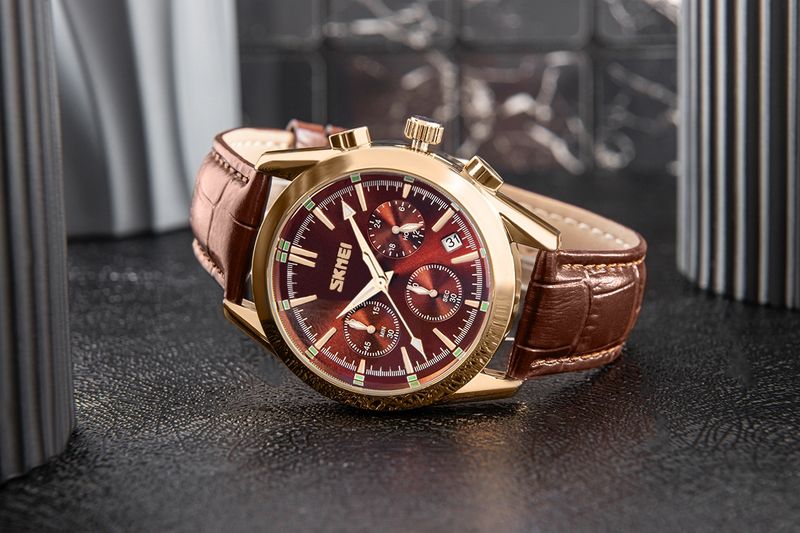 zegarek męski skmei 9127bn + box zdjęcie 5