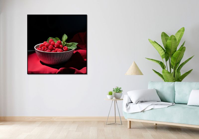 Plakat 100x100cm Malinowa Misa zdjęcie 4