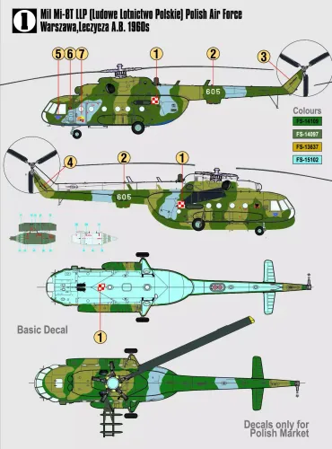 Mil Mi-17 Hip, F-01, 1:72 na Arena.pl